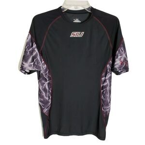 Under Armour Mens Shirt Small SIU Southern Illinois Lightning Athletic Heat Gear